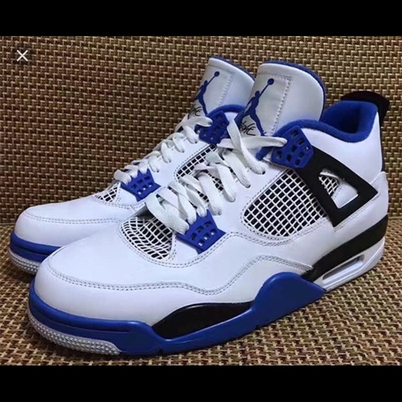 jordan 4s blue and black